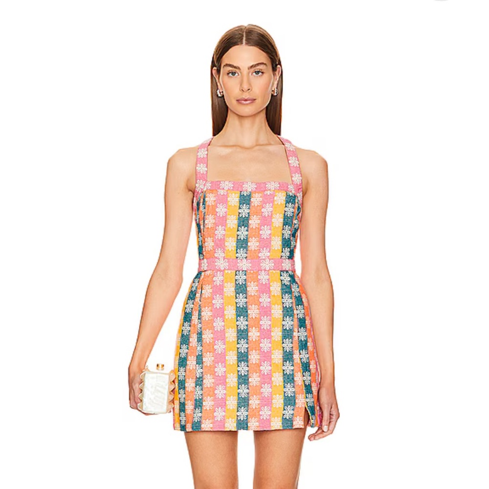 SAYLOR-Giselle Mini Dress in Fruit Punch